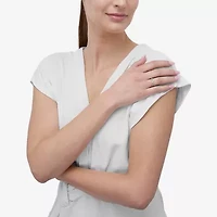 Womens 1/2 CT. T.W. Lab Grown White Diamond 10K Gold Wedding Band