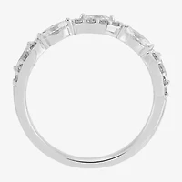 H-I / Si2) Womens / CT. T.W. Lab Grown White Diamond 10K Gold Wedding Band