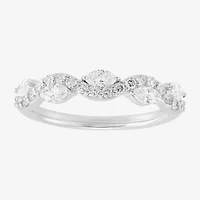 H-I / Si2) Womens / CT. T.W. Lab Grown White Diamond 10K Gold Wedding Band