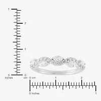 H-I / Si2) Womens / CT. T.W. Lab Grown White Diamond 10K Gold Wedding Band