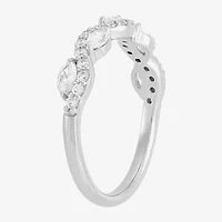 H-I / Si2) Womens / CT. T.W. Lab Grown White Diamond 10K Gold Wedding Band