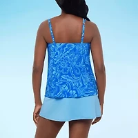 Sonnet Shores Womens Tankini Swimsuit Top