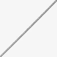 Made in Italy Womens Sterling Silver 18 Inch Curb Chain Necklace