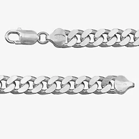 Made in Italy Mens Sterling Silver 22 Inch Curb Chain Necklace