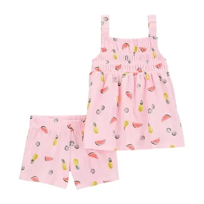 Carter's Baby Girls 2-pc. Short Set