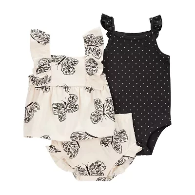 Carter's Baby Girls 3-pc. Short Set