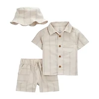 Carter's Baby Boys 3-pc. Short Set