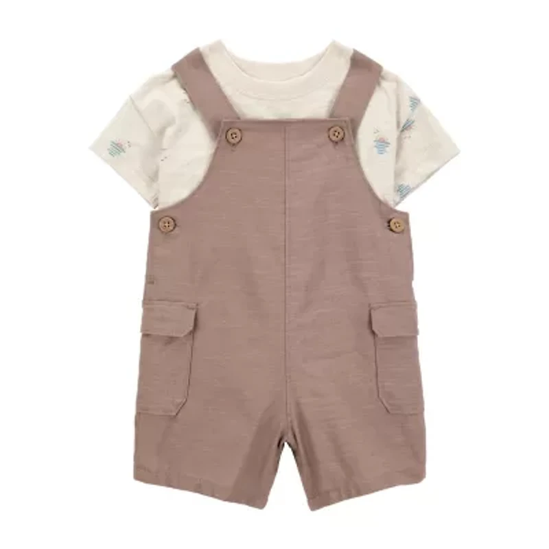 Carter's Baby Boys 2-pc. Shortall Set