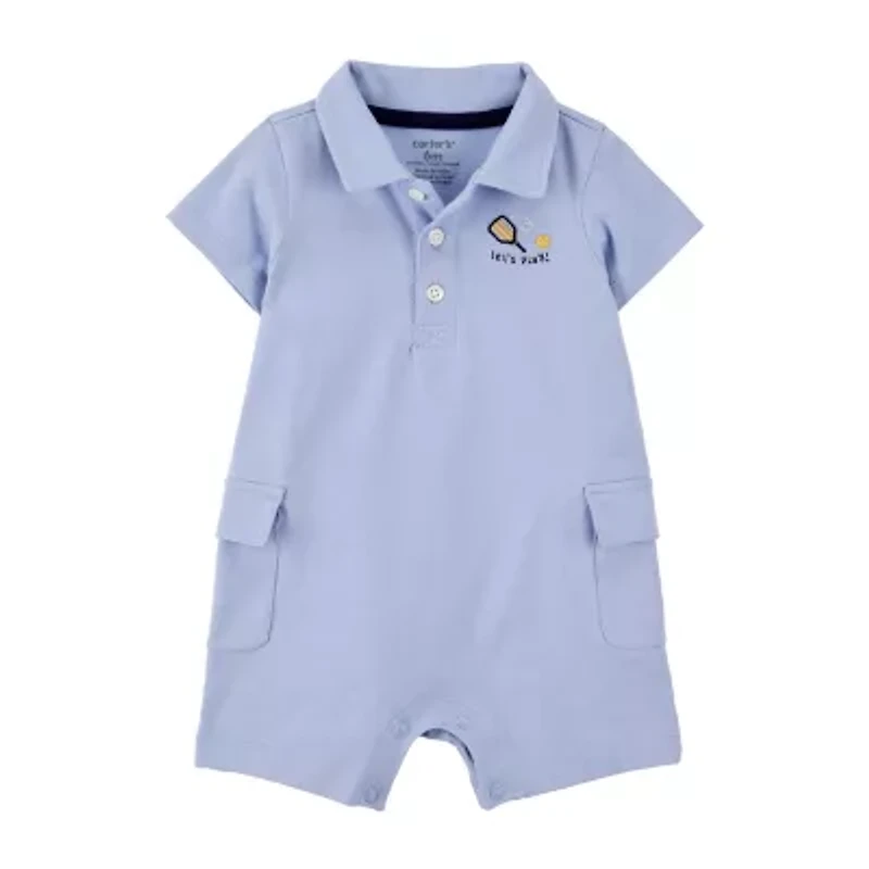 Carter's Baby Boys Short Sleeve Romper