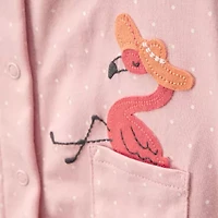 Carter's Baby Girls Sleeveless Animal Romper