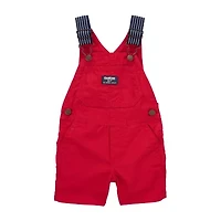 Oshkosh Baby Boys Square Neck Sleeveless Jumpsuit
