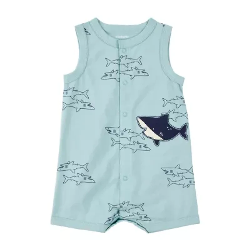 Carter's Baby Boys Sleeveless Animal Romper