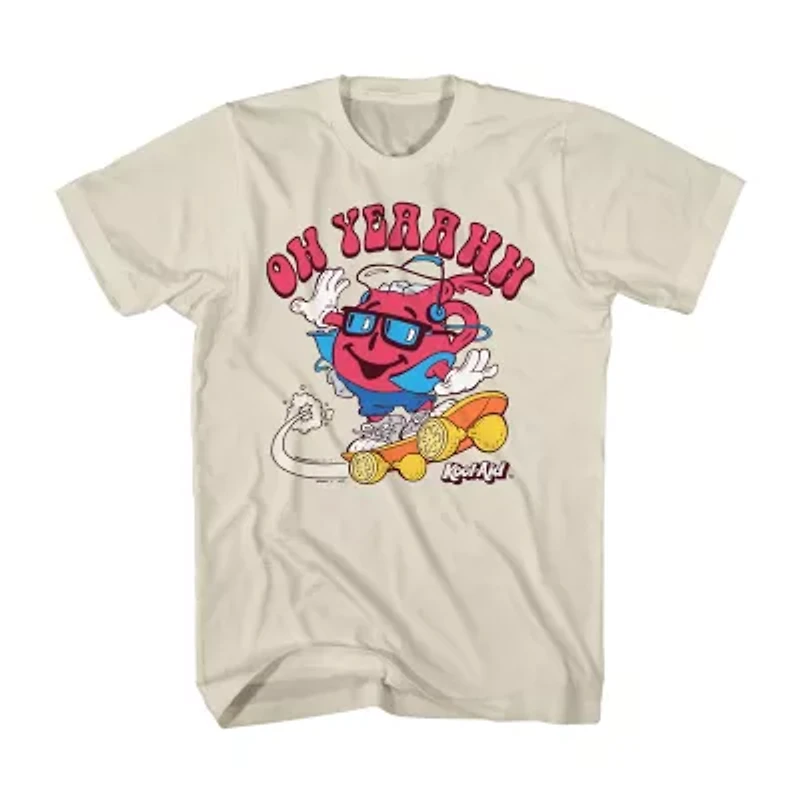 Mens Short Sleeve Kool-Aid Graphic T-Shirt