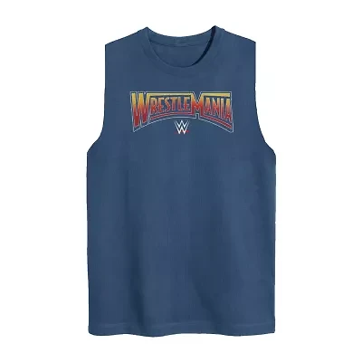 Mens Crew Neck WWE Muscle Tank