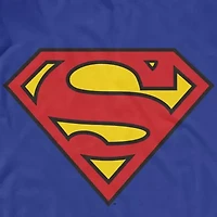 Mens Crew Neck Superman Tank Top