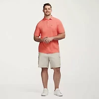 IZOD Sunshield Performance Big and Tall Mens Classic Fit Short Sleeve Polo Shirt