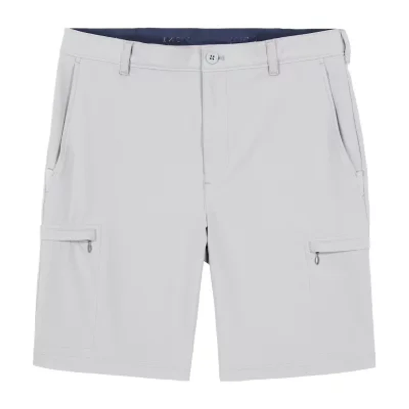 IZOD Swingflex Mens 9 1/2" Big and Tall Stretch Fabric Quick Dry Chino Short