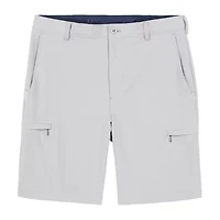 IZOD Swingflex Mens 9 1/2" Big and Tall Stretch Fabric Quick Dry Chino Short