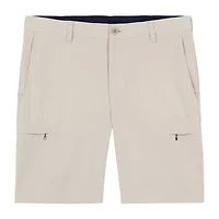 IZOD Swingflex Mens 9 1/2" Big and Tall Stretch Fabric Quick Dry Chino Short