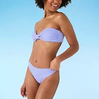 Decree Adjustable Straps Juniors Triangle Bikini Swimsuit Top