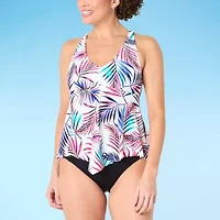 Sonnet Shores Womens Tankini Swimsuit Top