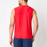 Xersion Activated Cooling Mens Crew Neck Sleeveless Muscle T-Shirt