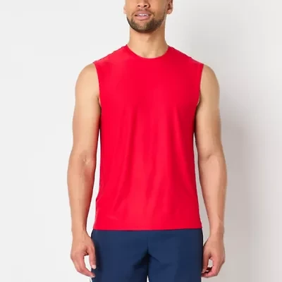 Xersion Activated Cooling Mens Crew Neck Sleeveless Muscle T-Shirt