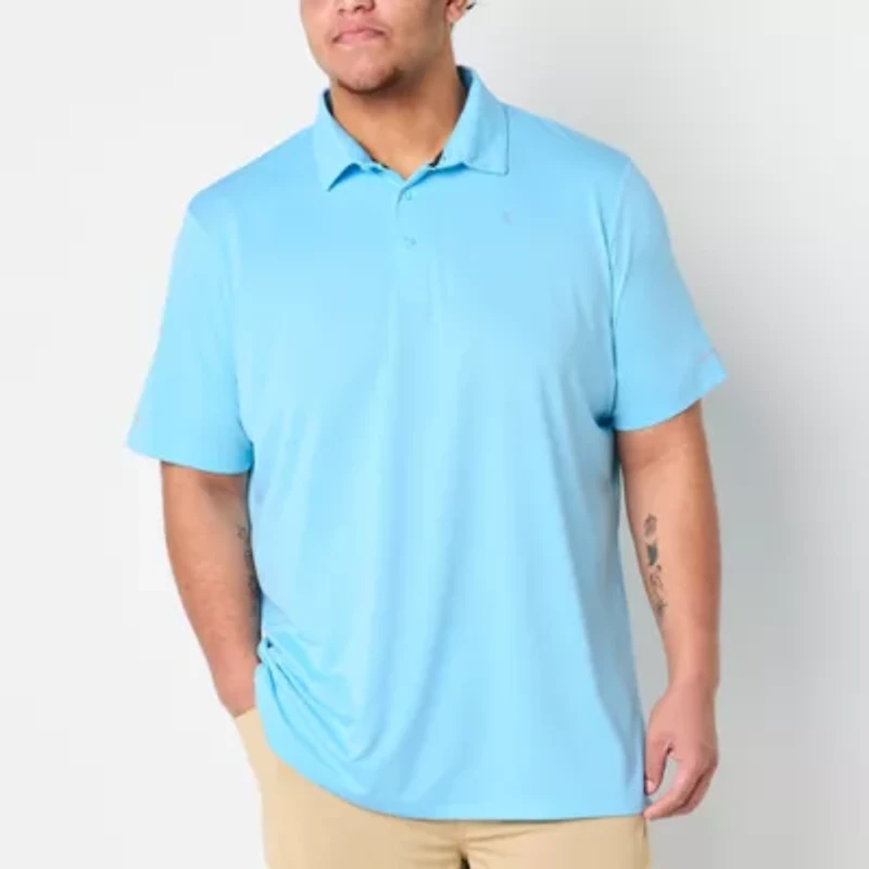 Xersion EverAir Big and Tall Mens Regular Fit Short Sleeve Polo Shirt