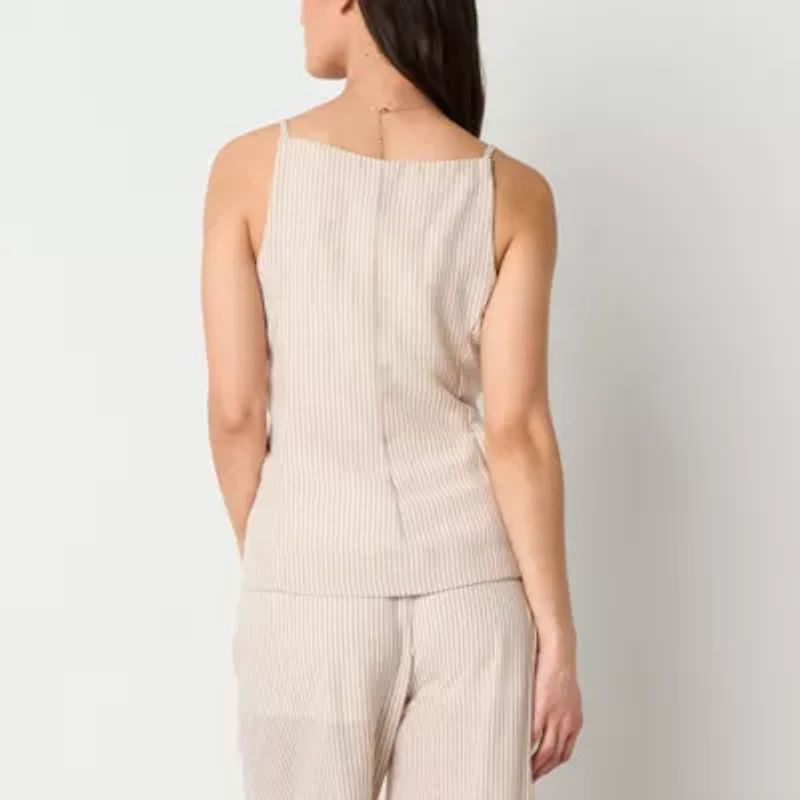 by&by Womens Square Neck Juniors Vest