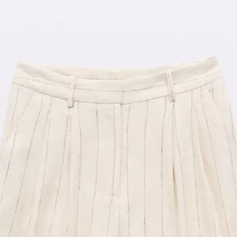 Worthington Womens Ankle Cropped Pant