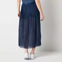 Xersion Womens Mesh Pleated Skirt