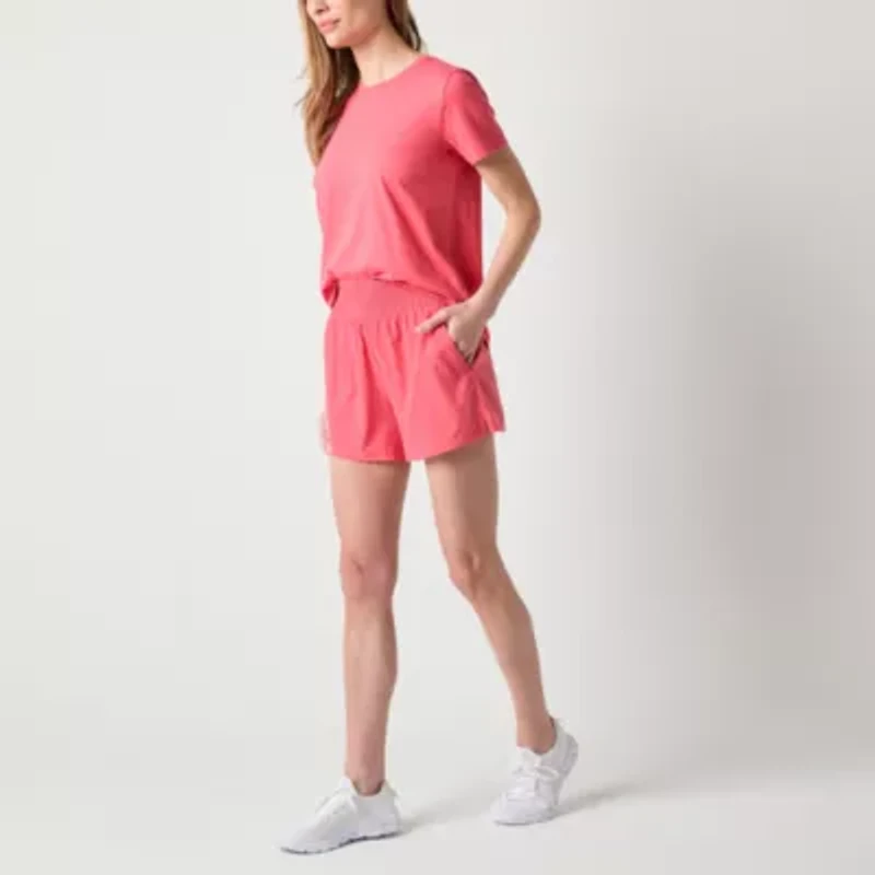 Xersion Womens FeatherLite Woven Pull-On Short