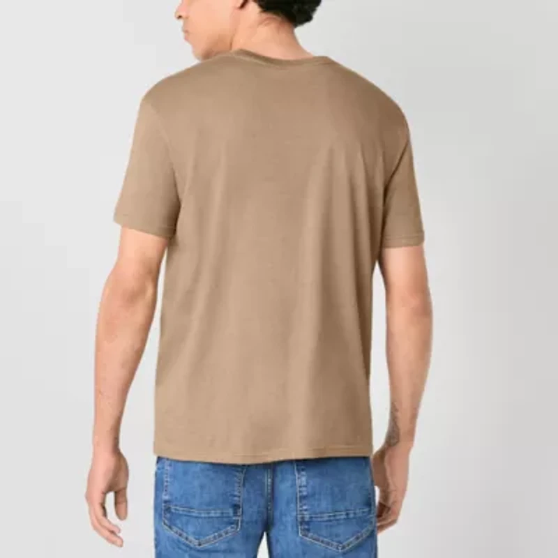 Arizona Mens V Neck Short Sleeve T-Shirt