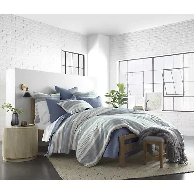 Linden Street Parker Stripe 3-pc. Duvet Cover Set