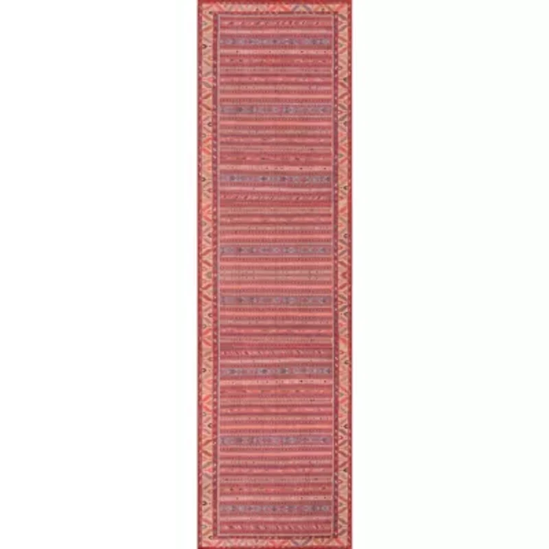 Momeni Afshar 5 Striped Indoor Rectangular Accent Rug