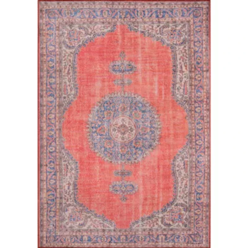 Momeni Afshar 12 Medallion Indoor Rectangular Accent Rug
