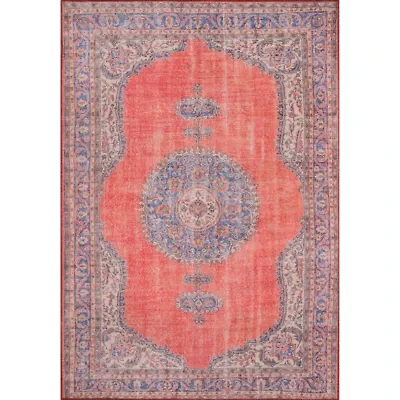 Momeni Afshar 12 Medallion Indoor Rectangular Accent Rug