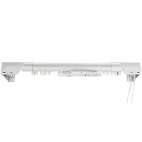 Rod Desyne Heavy-Duty Center Open Traverse Adjustable Curtain Rod