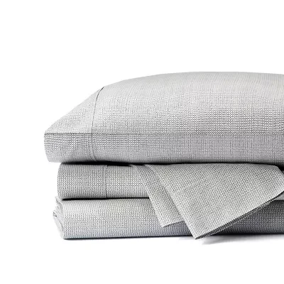Fieldcrest 300 Thread Count Cotton Percale Sheet Set