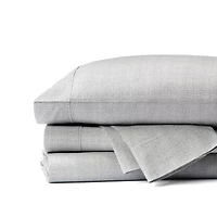 Fieldcrest 300 Thread Count Cotton Percale Sheet Set