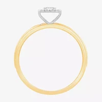 3PC Trio Set Featuring 1/7 CT.T.W.  Diamond 10K or 14K Two Tone Gold Wedding Ring Set