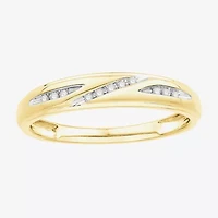 3PC Trio Set Featuring 1/7 CT.T.W.  Diamond 10K or 14K Two Tone Gold Wedding Ring Set