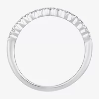 Womens 1/2 CT. T.W. Natural White Diamond 10K Gold Anniversary Wedding Band