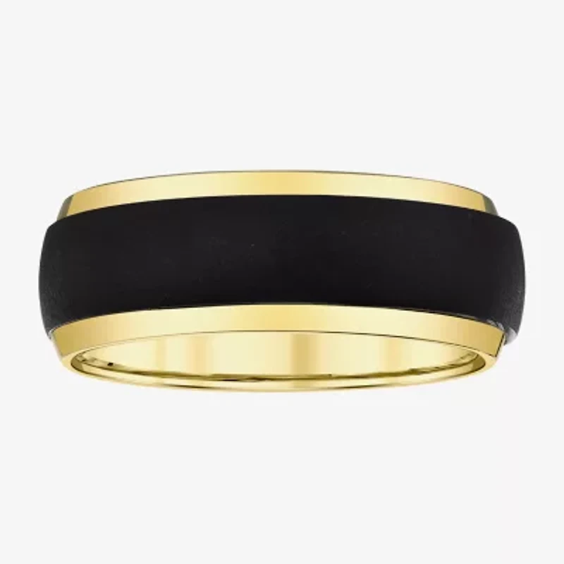 Mens 8MM Genuine Tungsten Wedding Band