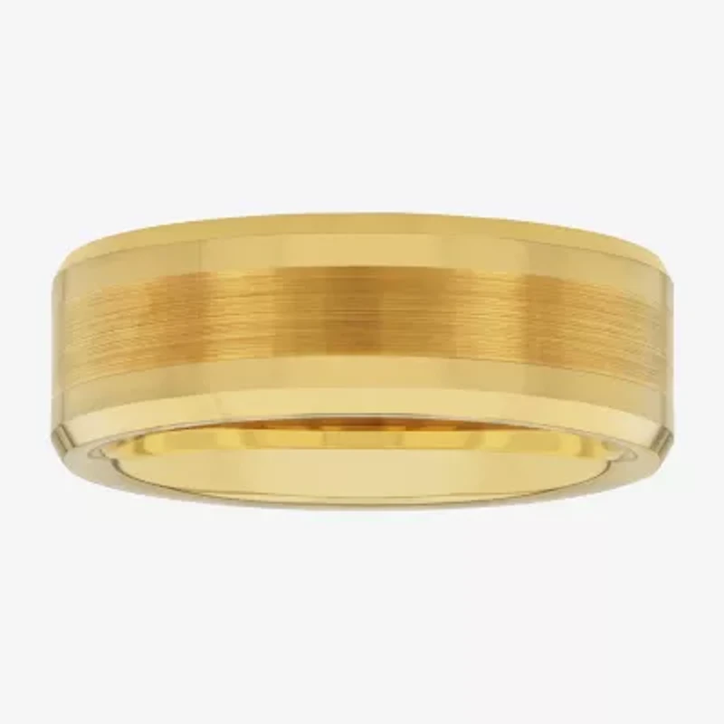 Mens 8MM Tungsten Wedding Band