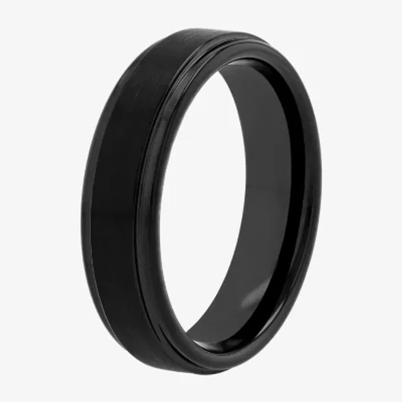 Mens 6MM Tungsten Wedding Band