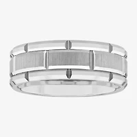 Mens 8MM Tungsten Wedding Band