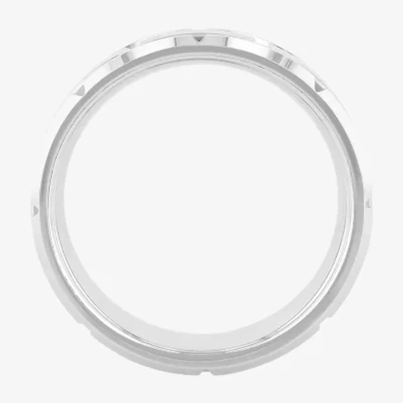 Mens 8MM Tungsten Wedding Band