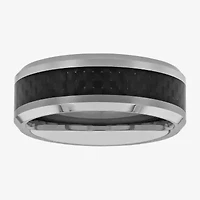 Mens 8MM Tungsten Wedding Band