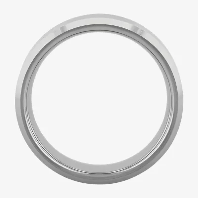 Mens 8MM Tungsten Wedding Band